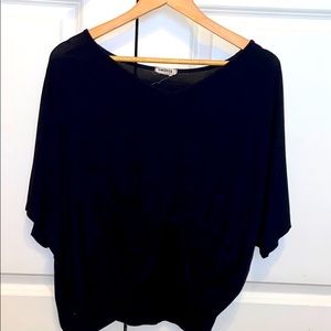 Black casual shirt